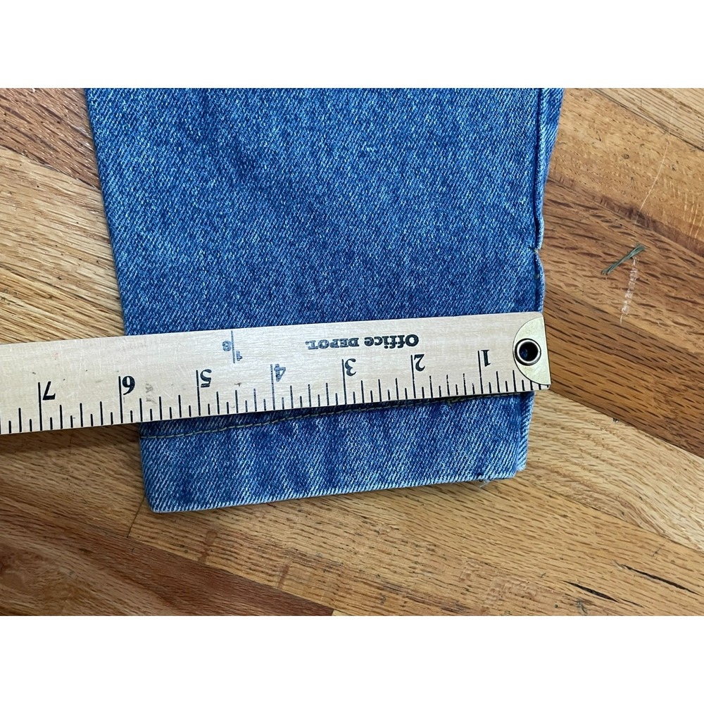 Cherokee Women's 11 Blue Jeans Denim Cotton Skinny Leg 80s Mom VTG USA - Picture 4 of 9